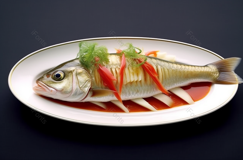 美味的蒸鱼食物食材实拍视频摄影图,高清,摄影图,摄影图片,图片大全,摄影图免费下载